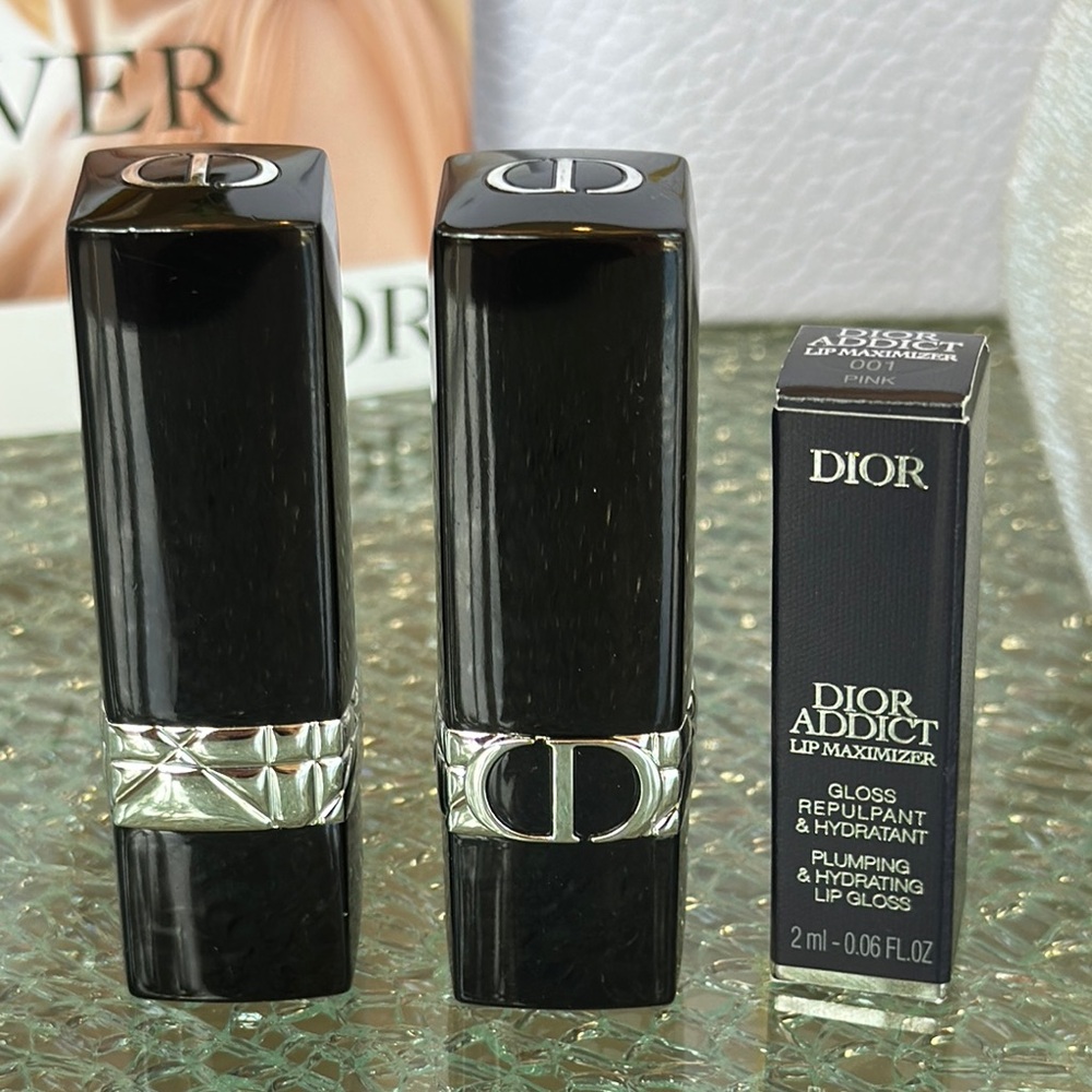 Dior Cosmetic Case &  Lipstick Collection # 505  & 846 - Picture 9 of 16